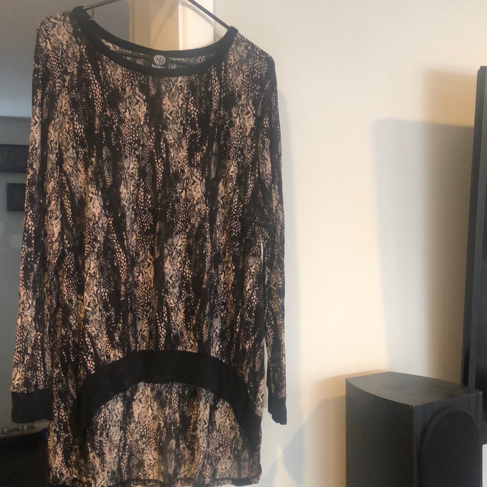 Bobeau long sleeve shirt, size 1x
